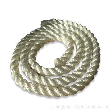 Mooring Rope with 4 to 128mm Diameter, Made of Nylon